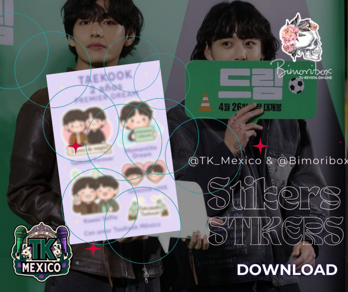 Stickers imprimibles Taekook – Edición especial dream premier (PDF) - Image 2
