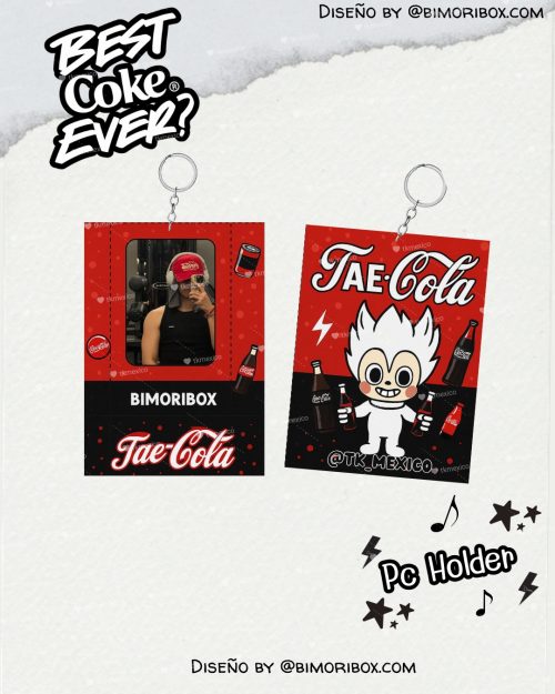 HOLDER PHOTOCARD de V x Coca Cola Zero Fanmade