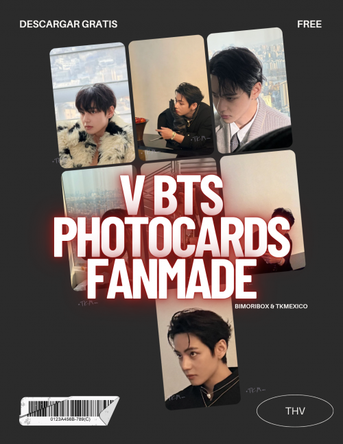 V BTS AÑO LUNAR 2026 PHOTOCARDS FANAMDE GRATIS