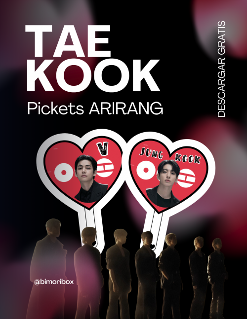 BTS Taekook Arirang Pickets – V & Jungkook Fanmade Aesthetic HD