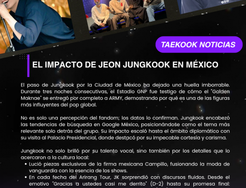 EL IMPACTO DE JEON JUNGKOOK EN MÉXICO