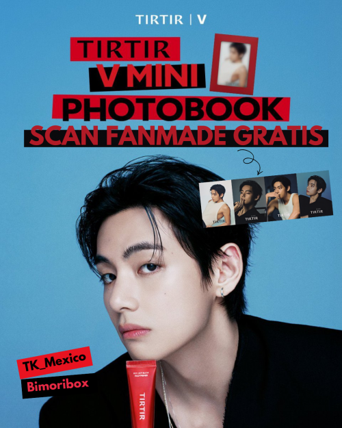 TAEKOOK COLLECTION | V X TIRTIR — MINI PHOTOBOOK SCAN FANMADE GRATIS