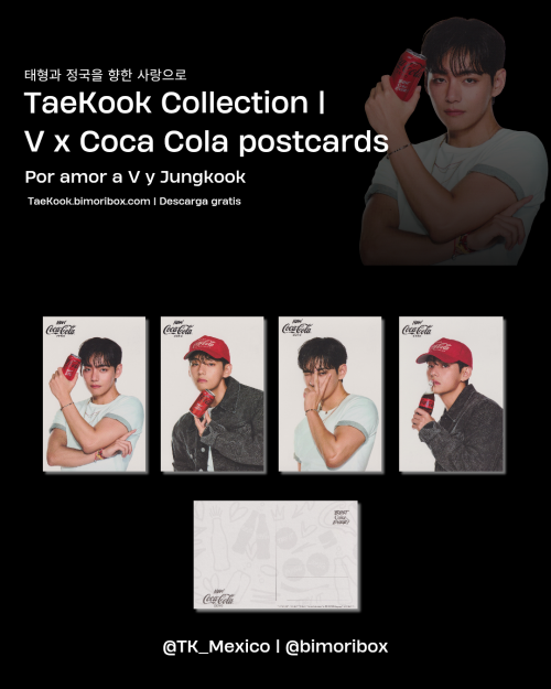 V x Coca-Cola Postcards Scan — FANMADE GRATIS