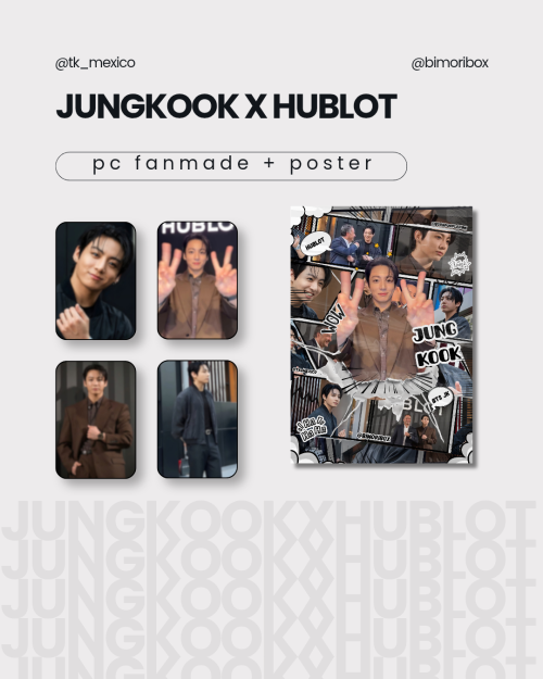 🖤🐰 JUNGKOOK × HUBLOT | FANMADE COLLECTION ⌚✨